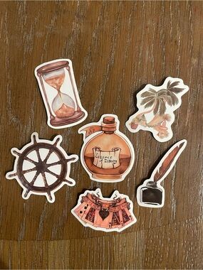 Vintage-Inspired Nautical & Apothecary Sticker Bundle